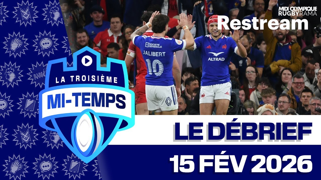 ON DÉBRIEFE LA VICTOIRE DES BLEUS À CARDIFF DANS LA TROISIÈME MI-TEMPS !