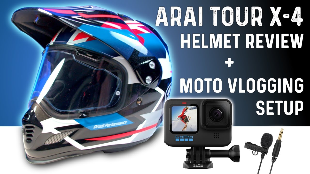 Moto Vlogging Setup: Arai Tour X-4 & GoPro Hero 10