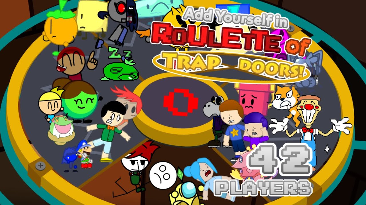 AY in Roulette of Trapdoors! [ Remix 13 | 42 Players ] | GAMEPLAY #042