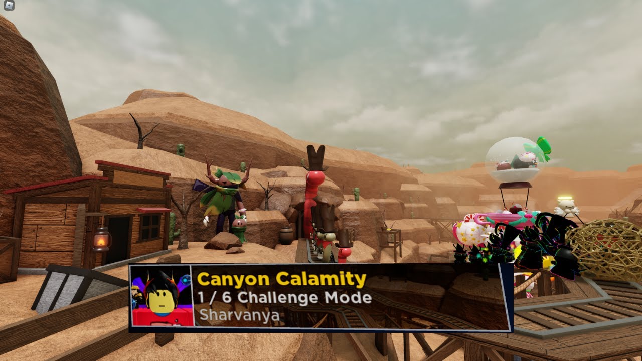 Canyon Calamity Medium Solo Tower Heroes