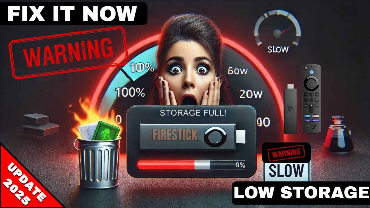 Как ОЧИСТИТЬ И УСТРАНИТЬ НЕПОЛНОЦЕННОСТЬ Хранилище FIRE STICK переполнено!