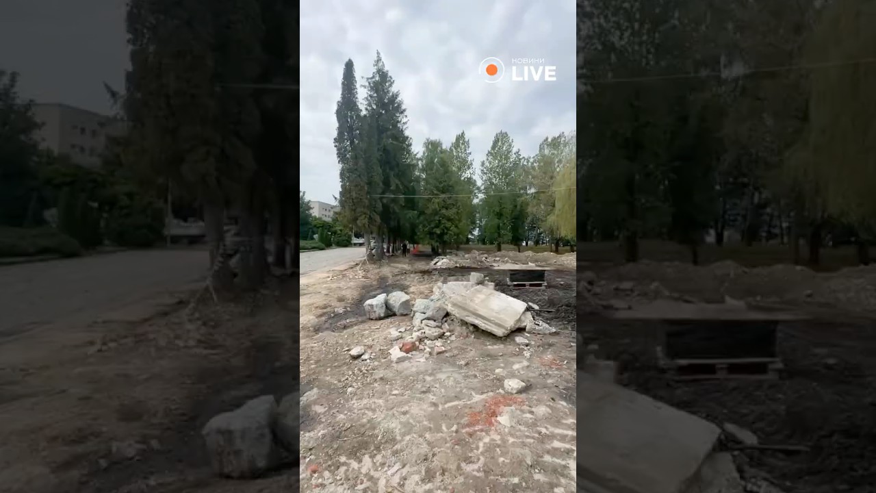 ⚡️⚡️⚡️С Холма Славы во Львове убрали все могилы советских солдат