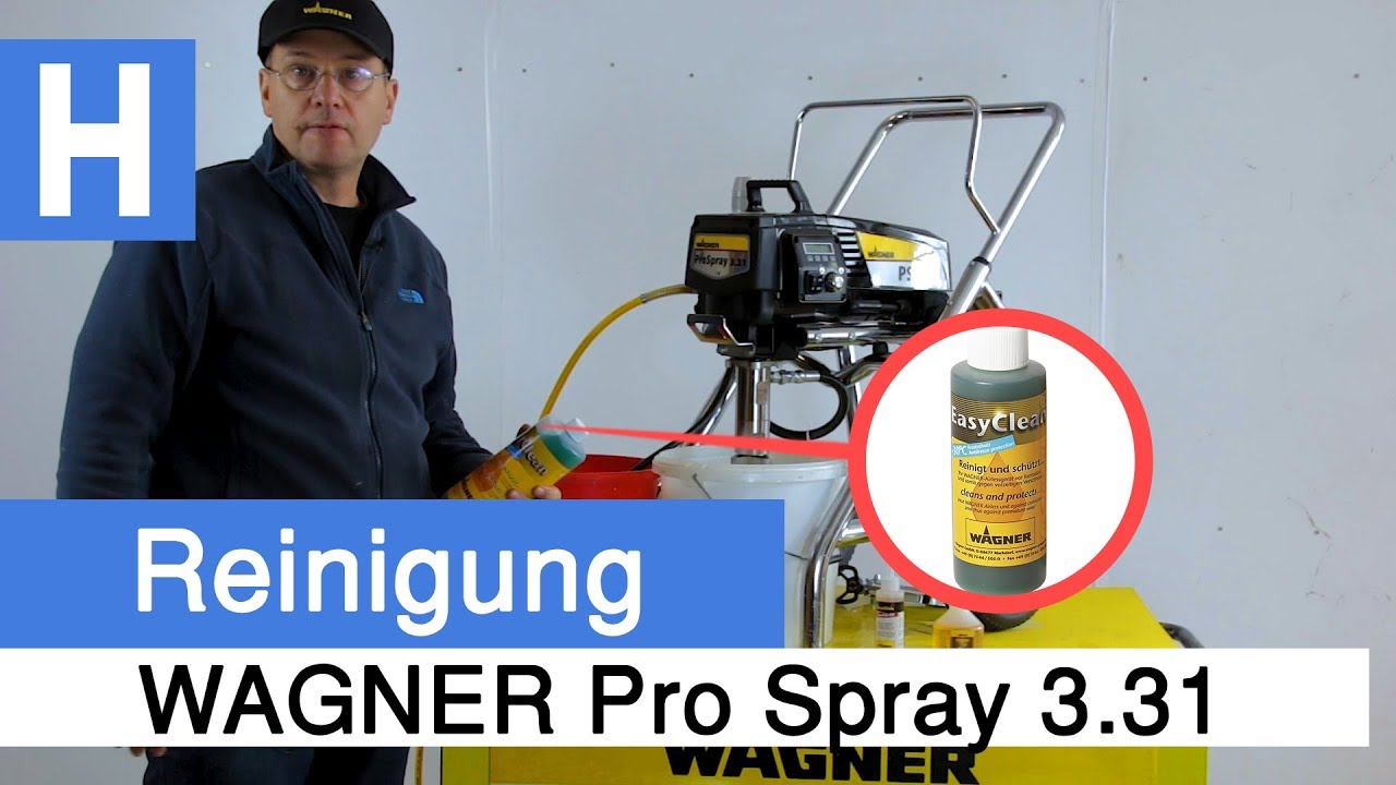AIRLESSGERÄT REINIGEN & KONSERVIEREN - Wagner Pro Spray 3.31