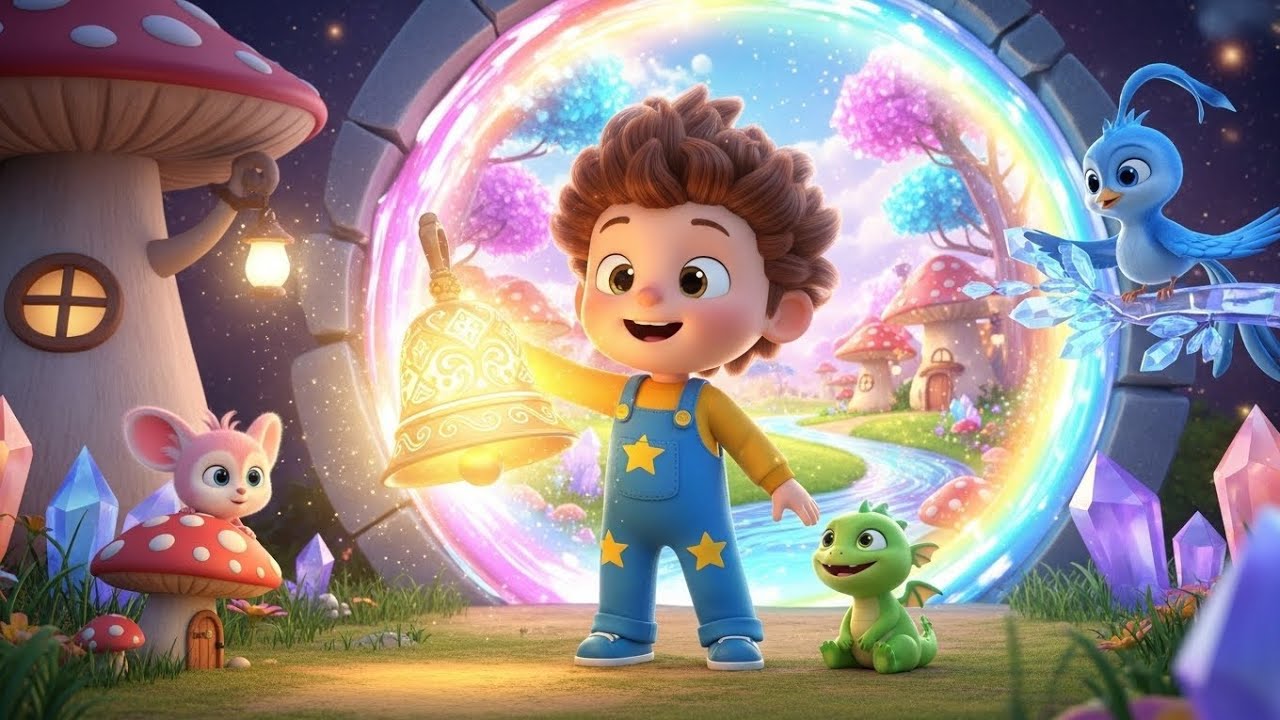 Magic Bell Adventure in a Secret Kingdom 🌟 3D Cartoon for Kids | Little3D Heroes
