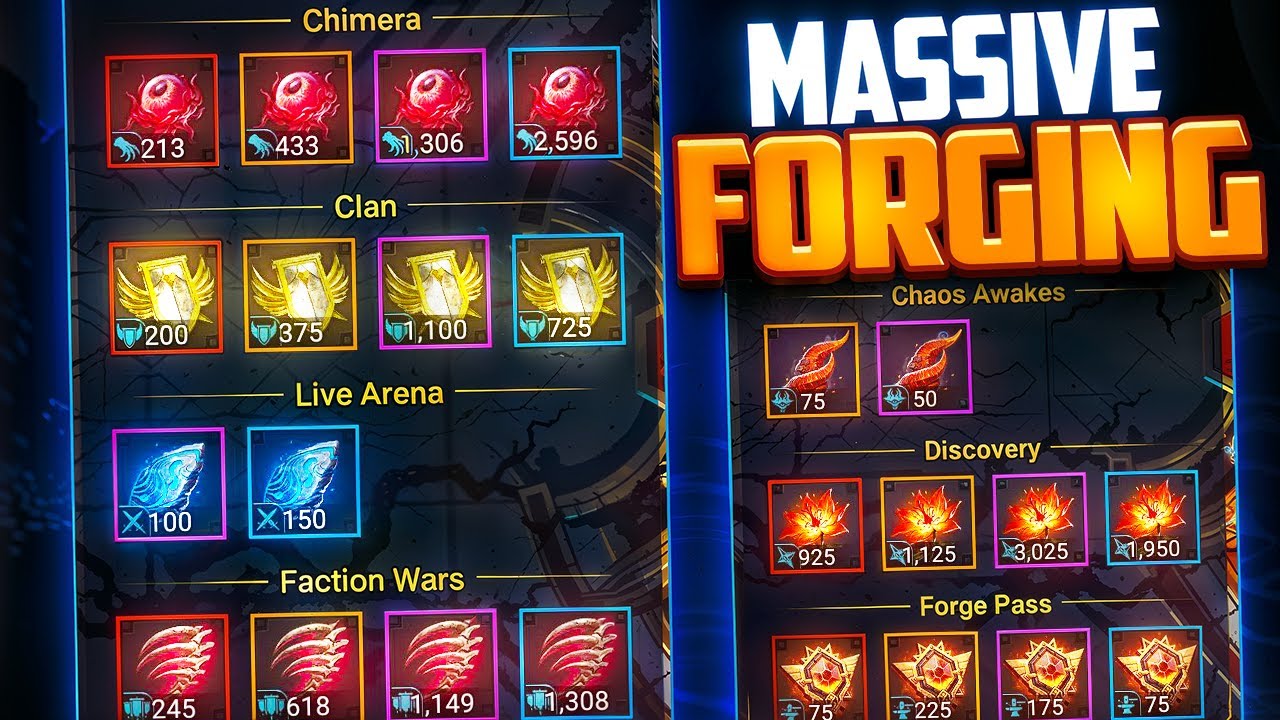 MASSIVE Relic Forge for My Birthday! You WON'T BELIEVE the Results!