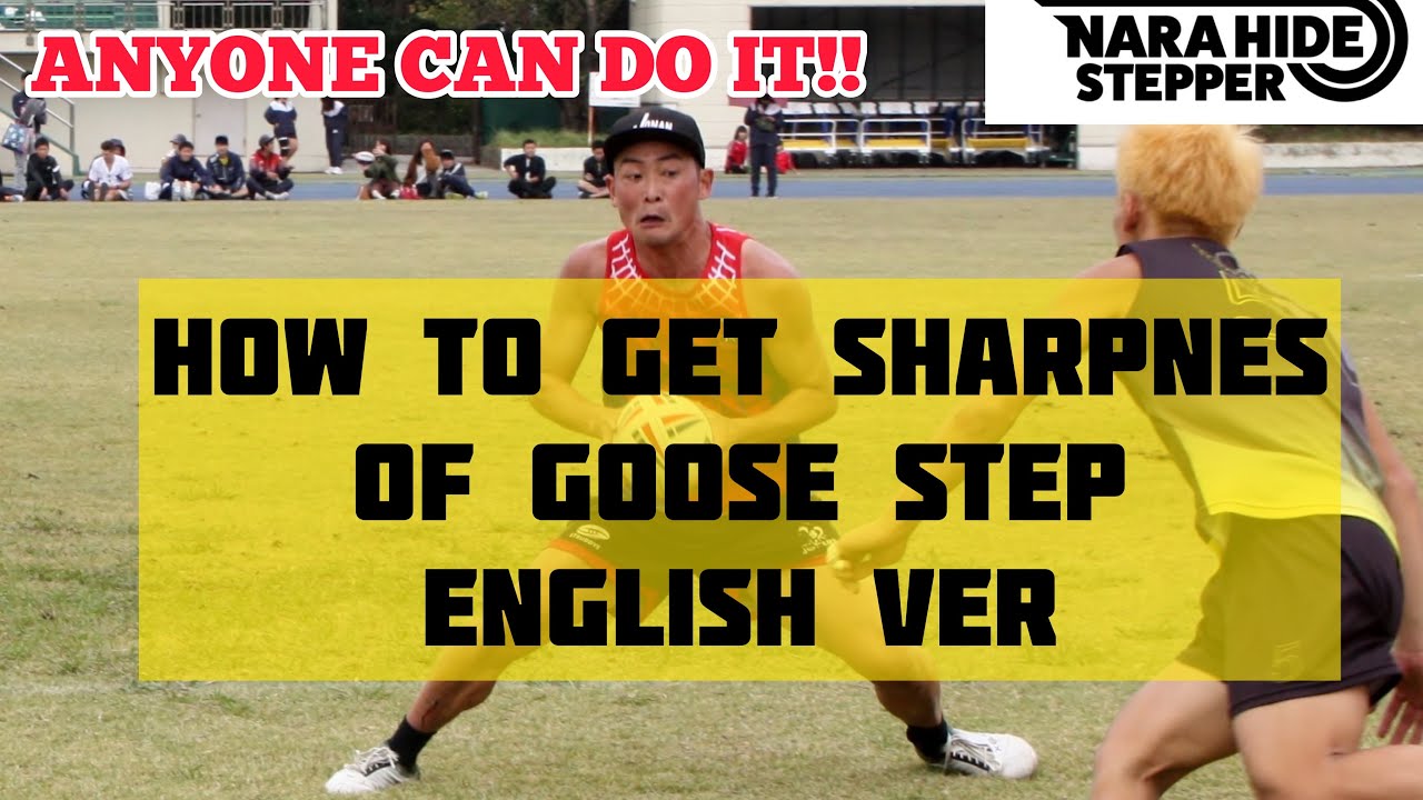 Tutorial How to get SHARPNES of Goose step. rugby skills