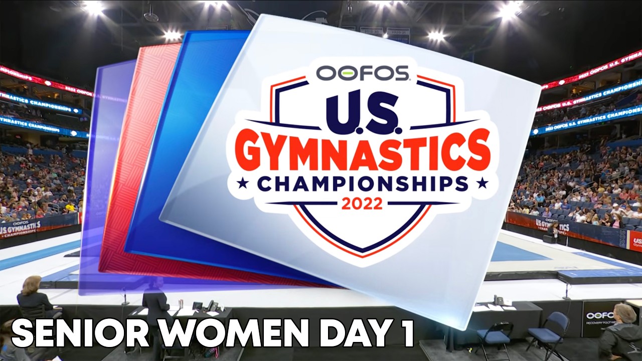 2022 OOFOS U.S. Gymnastics Championships - Senior Women - Day 1 - Broadcast