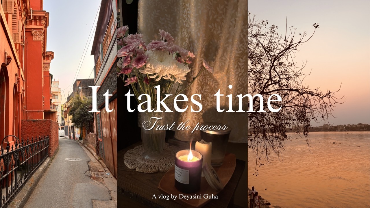 it takes time and patience ♡ my progress journey, spring days, sunsets & more 🌸