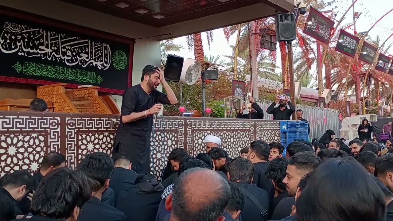 Ya Fatima S.A. Rida may Chupa Lo Hussain Ko Live by Mir Hasan Mir | 7th Muharram 2025 | Karbala