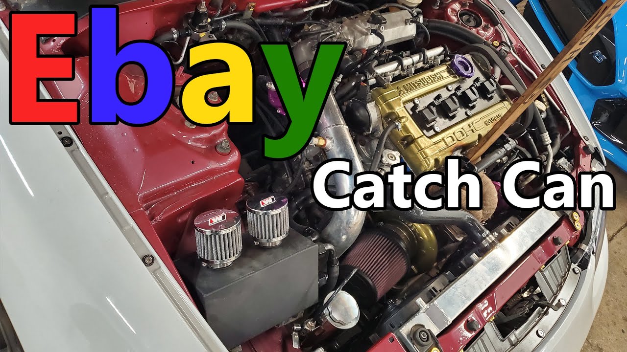Custom DIY Catch Can Install On The DSM