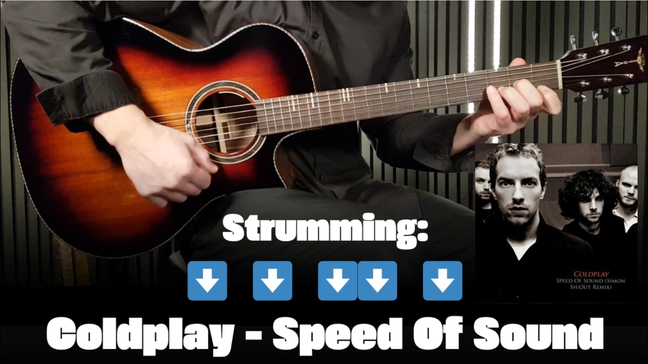Coldplay – Speed of Sound (2005) | Guitar Playthrough with Chords