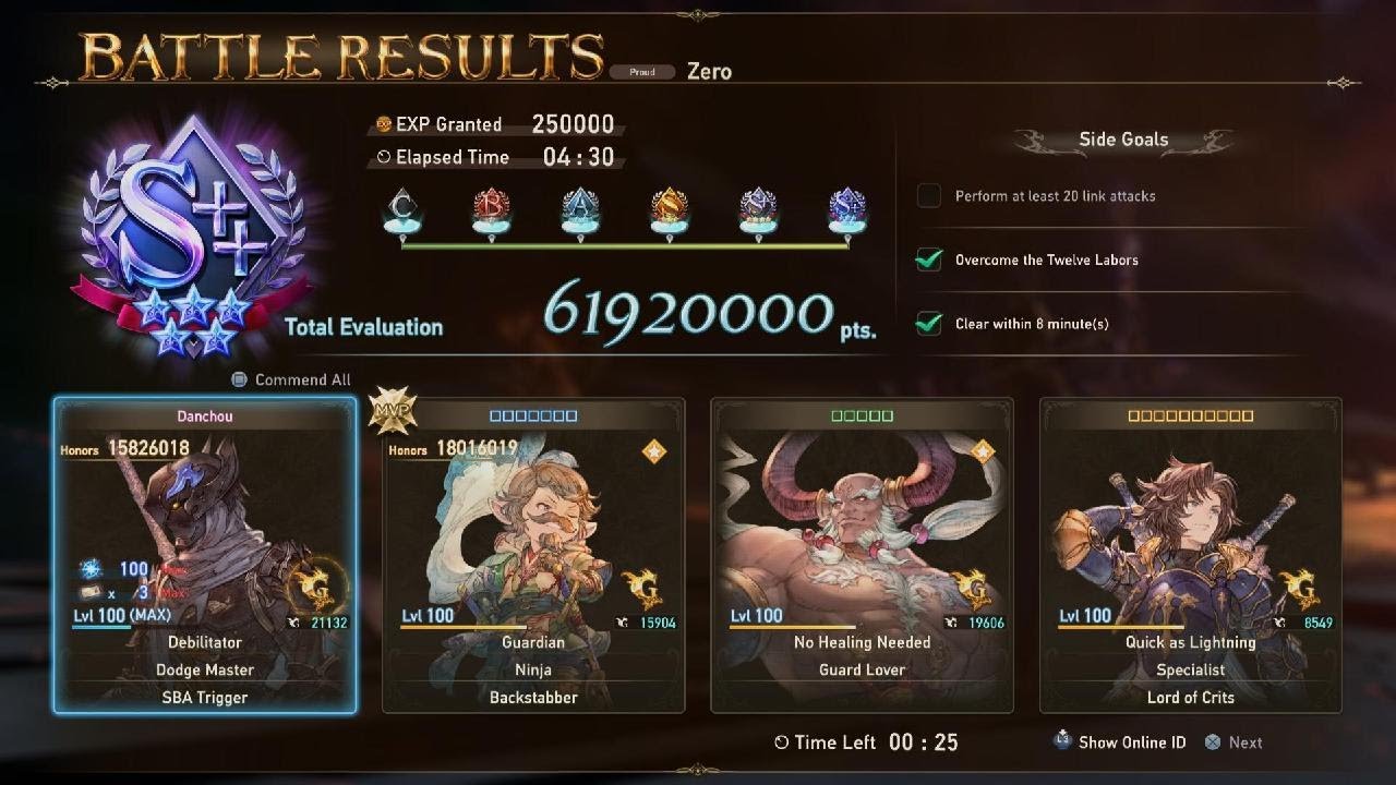 Granblue Fantasy Relink - Helping Randoms to get Twelve Winged Trophy