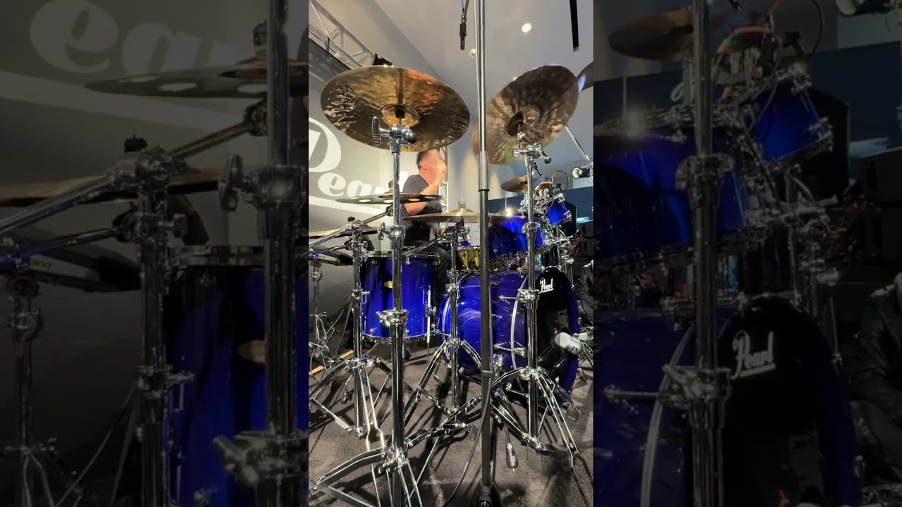 Ray Luzier Korn medley at the Pearl booth NAMM 2026 