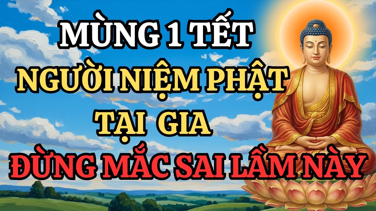 Người Niệm Phật Tại Gia Đừng Mắc Sai Lầm Này Trong Ngày Mùng Một Tết (Rất Nhiều Người Tưởng Là Đúng)
