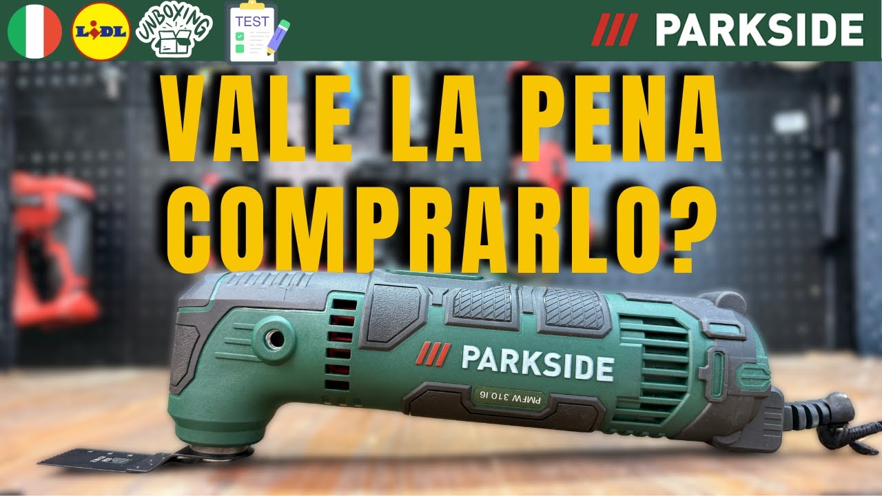 ELETTROUTENSILE MULTIUSO Parkside PMFW 310 I6 ITALIA ITALIANO LIDL