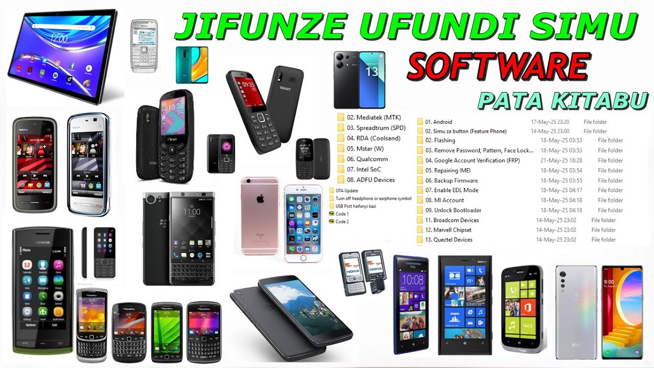 Jifunze Ufundi Simu Software Mwenyewe