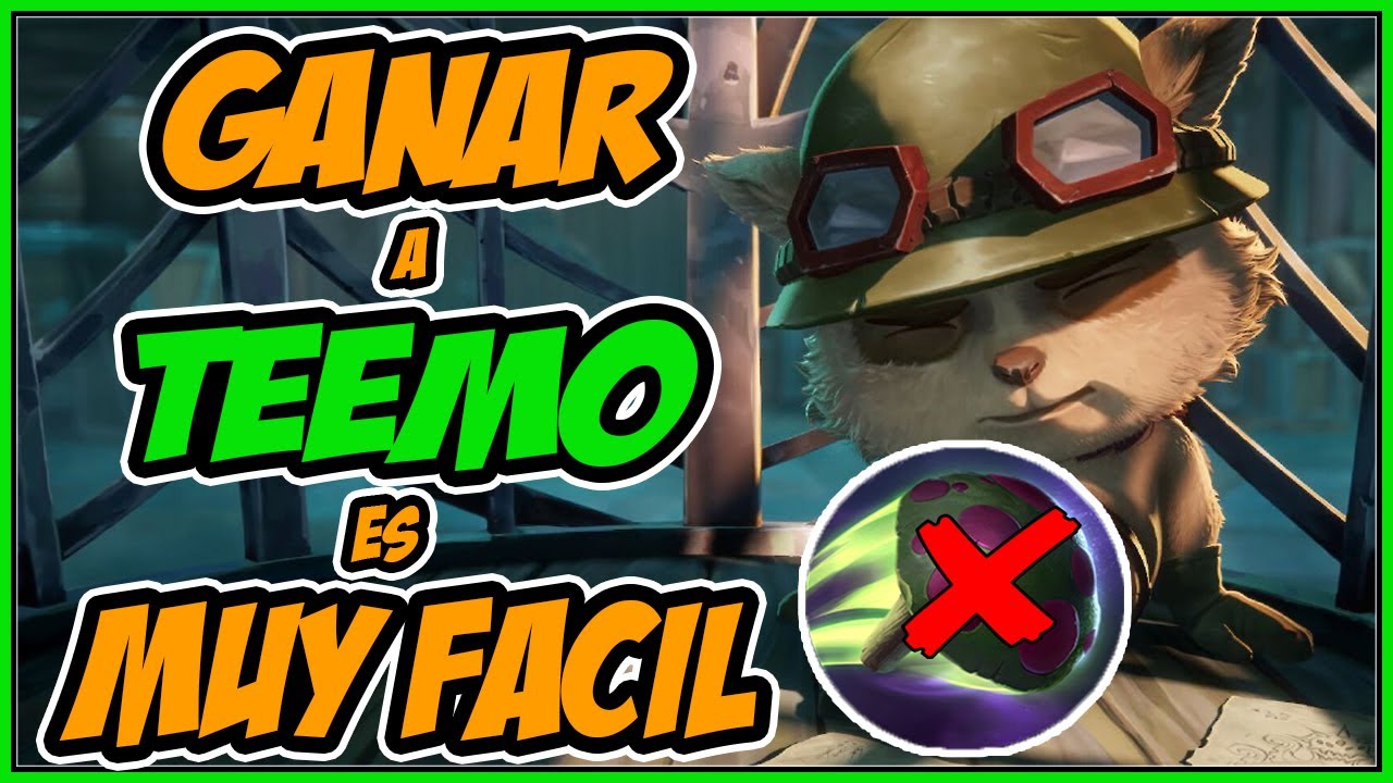 😮 &iquest;Como COUNTEREAR a TEEMO❓  GANARLE es MUY FACIL😎 ||  Guia League of Legends s13