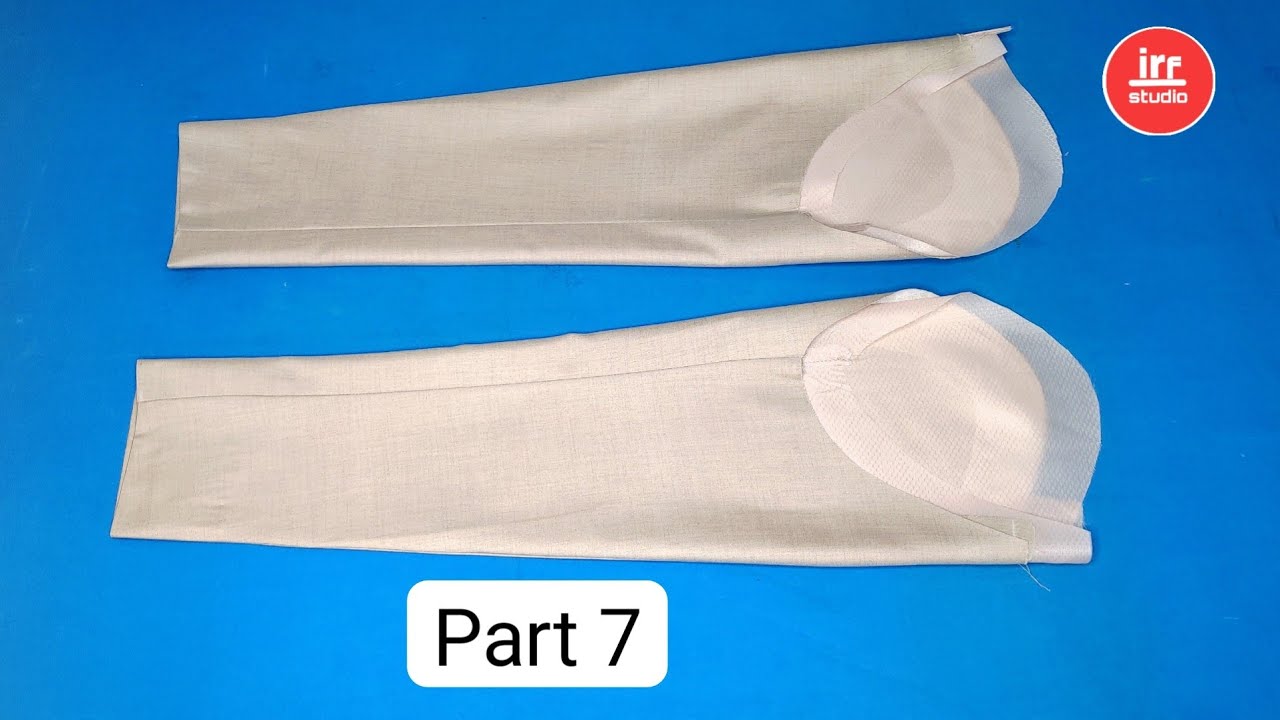 Prince Coat Stitch part 7 | Jodhpuri Coat Ka Sleeve बाजु   Banana Sikhe | How To Stitch Coat Sleeve