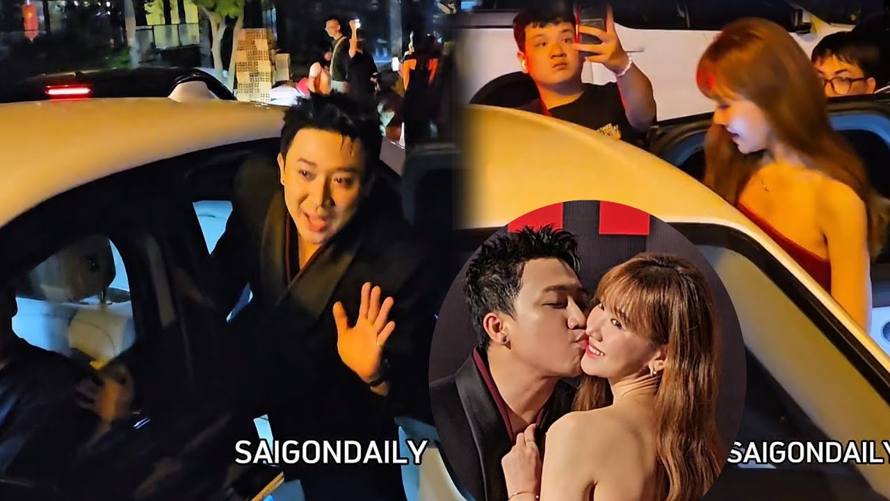 TRẤN THÀNH mắt đỏ hoe đợi HARI WON về trên siêu xe SAU CÔNG CHIẾU phim THỎ ƠI