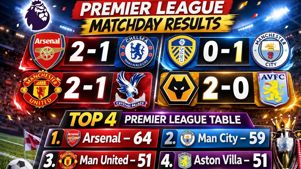 TITLE & TOP 4 BATTLES HEATS UP! CITY WINS BUT ARSENAL DON'T SLIP & MAN UNITED OVERTAKE VILLA | #ROP