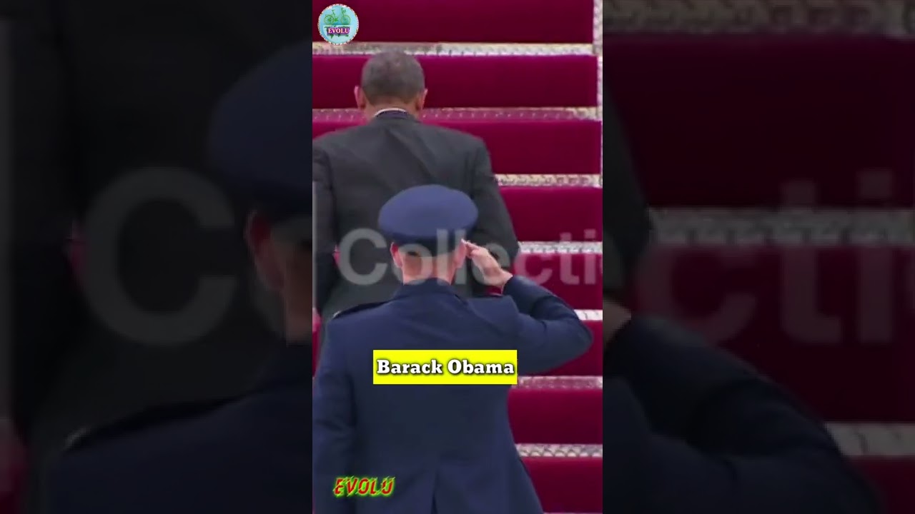 American presidents walking styles into the airbus | Trump, Obama, Biden, Bush