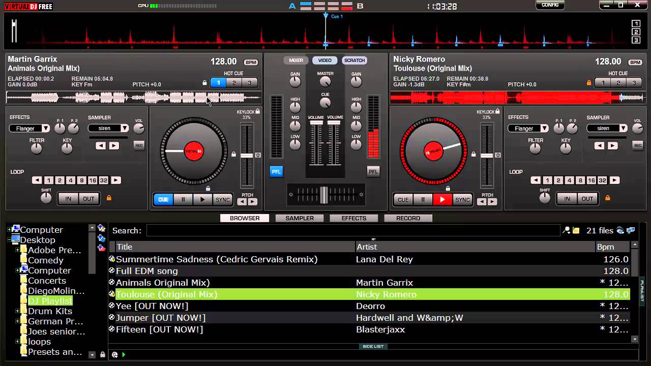 How to mix in Virtual DJ
