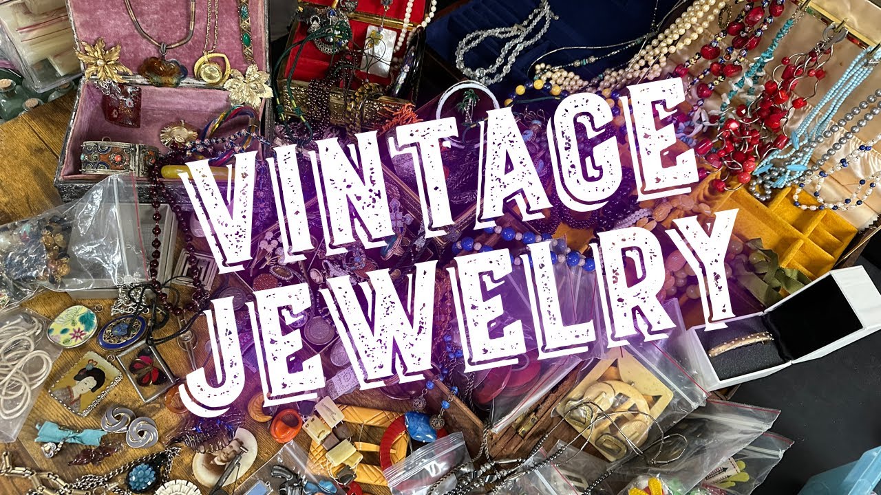 Inspecting Vintage Jewelry To Sell Online