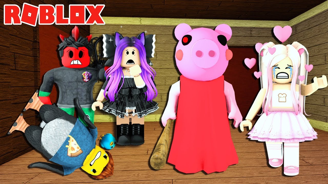 ¡ME DEJAN SOLA CON PIGGY Y ENTRO EN PÁNICO! ft. Crazy Erzy, Fritosaurio y Pepe - Roblox Piggy