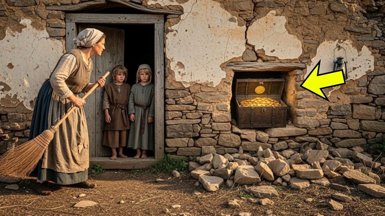 MUJER VIUDA hereda CASA DE PIEDRA de su marido, lo que ENCUENTRA allí cambia su vida...
