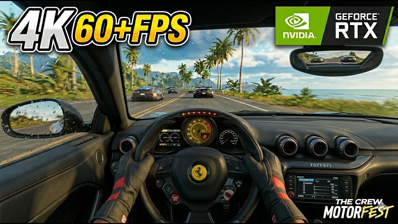Ferrari F12 Berlinetta Pure Sound GamePlay The Crew Motorfest