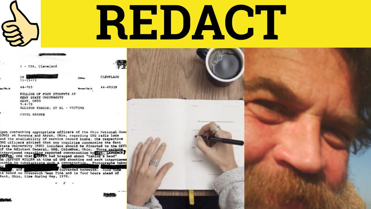 🔵 Redact Redact Redact &mdash; Значение Redact &mdash; Примеры Redact &mdash; Определение Redact &mdash; Формальный англи...