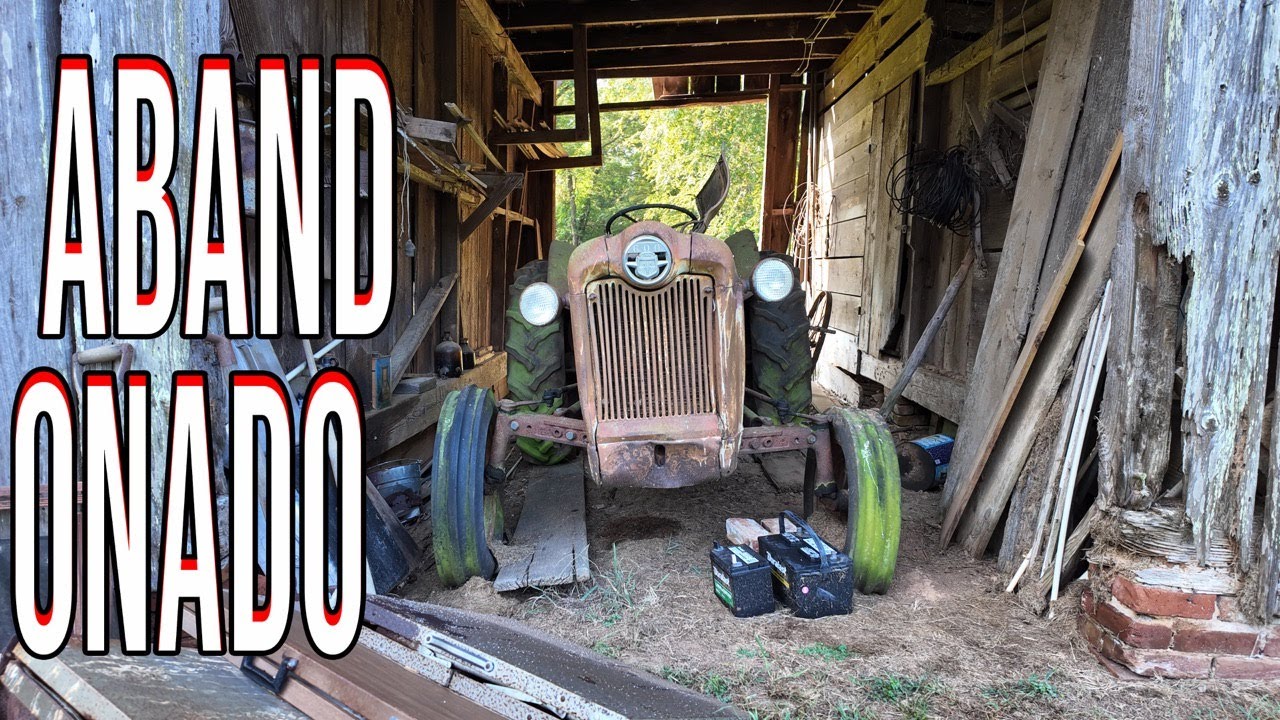 Intentamos Echar Andar Un Tractor Abandonado | Ford 600 Series Tractor 1954
