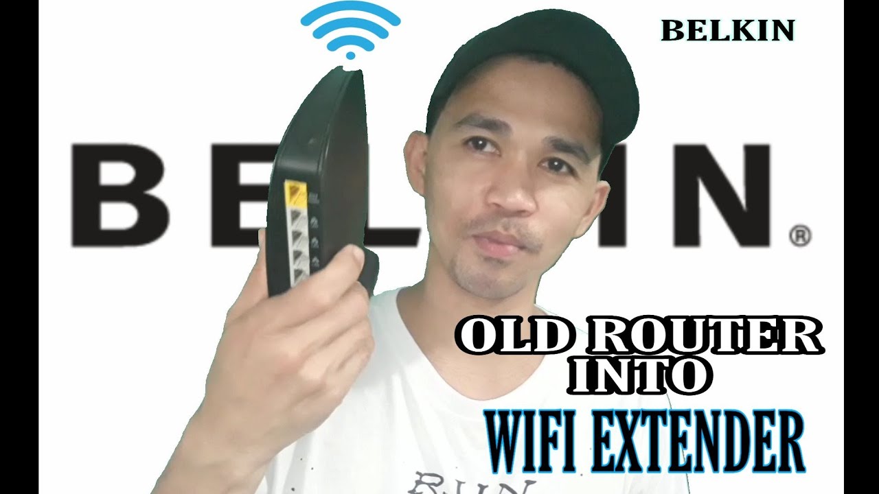 PAANO GAMITIN ANG LUMANG ROUTER AS WIFI EXTENDER.