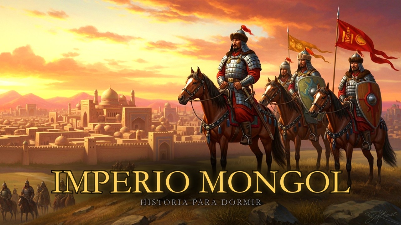 IMPERIO MONGOL: DUERME ESCUCHANDO LA HISTORIA COMPLETA | DOCUMENTAL DE HISTORIA PARA DORMIR