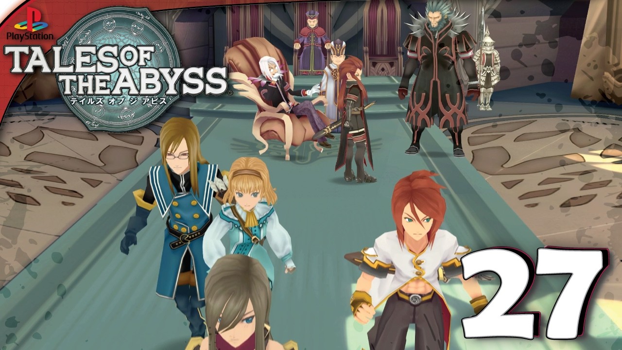Tales of the Abyss (No Commentary) [1440P] | Hard -27-  Asch Saves the Heroes from Execution!