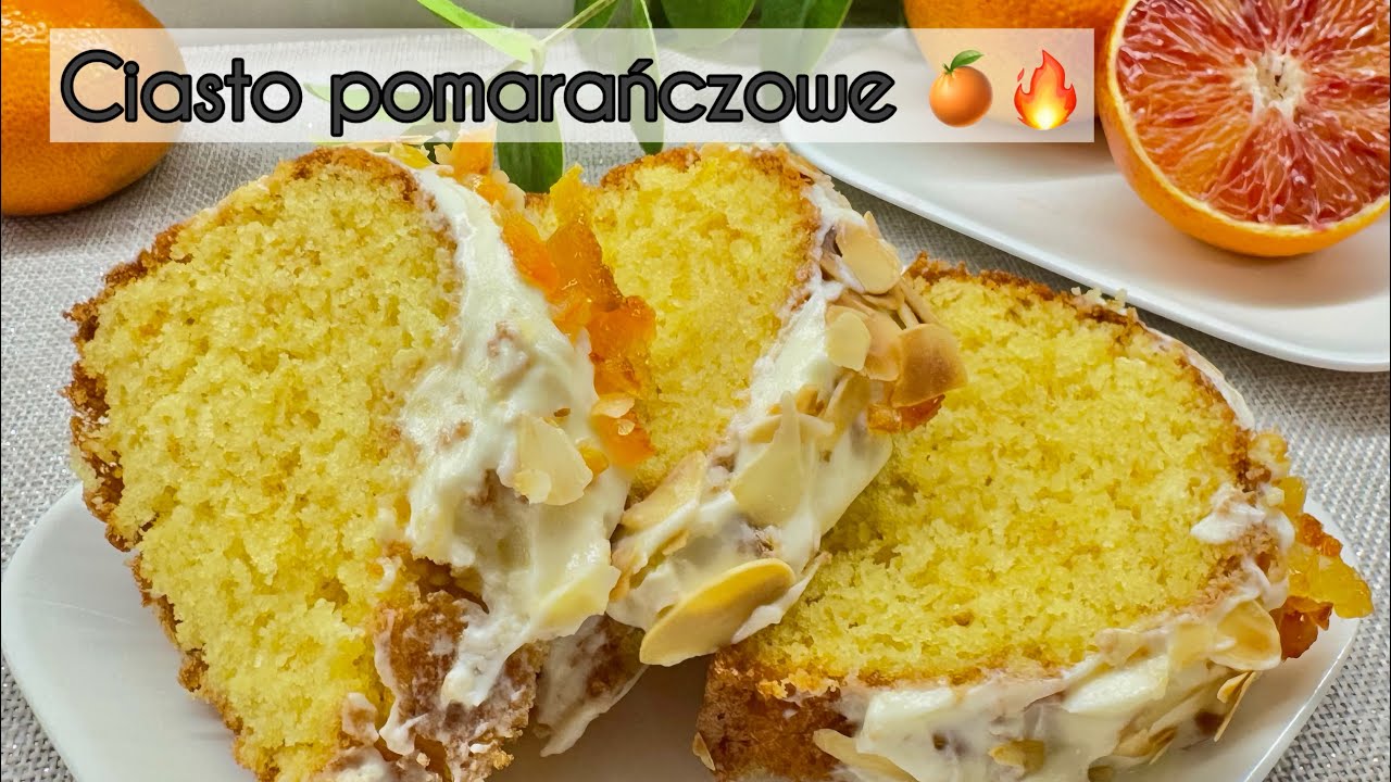 Ароматный апельсиновый торт 🍊 – простой и быстрый рецепт🔥🔥🔥🍊