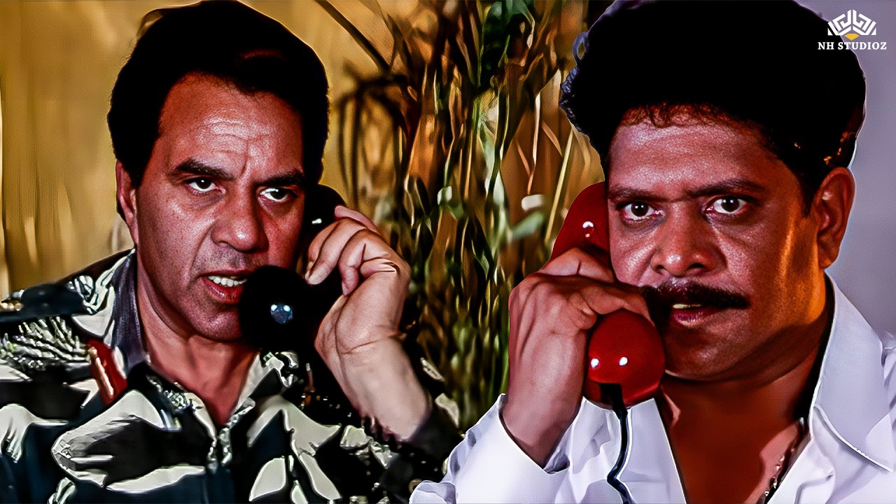 हरामज़ादे! भारत देश पर उठने वाला हर हाथ काट दिया जाएगा! | Dharmendra Best Scene | Dharma Karma