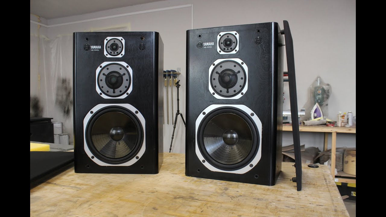 YAMAHA NS-1000X partial restoration. Частичная реставрация YAMAHA NS-1000X