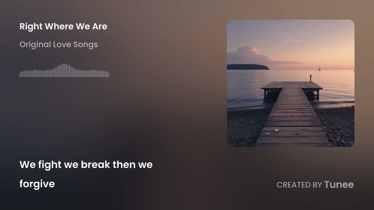 Right Where We Are
