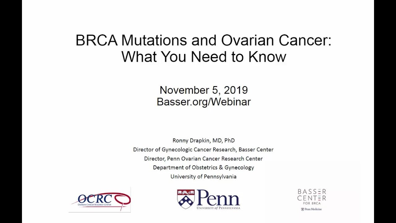 BRCA Mutations and Ovarian Cancer: What You Need to Know