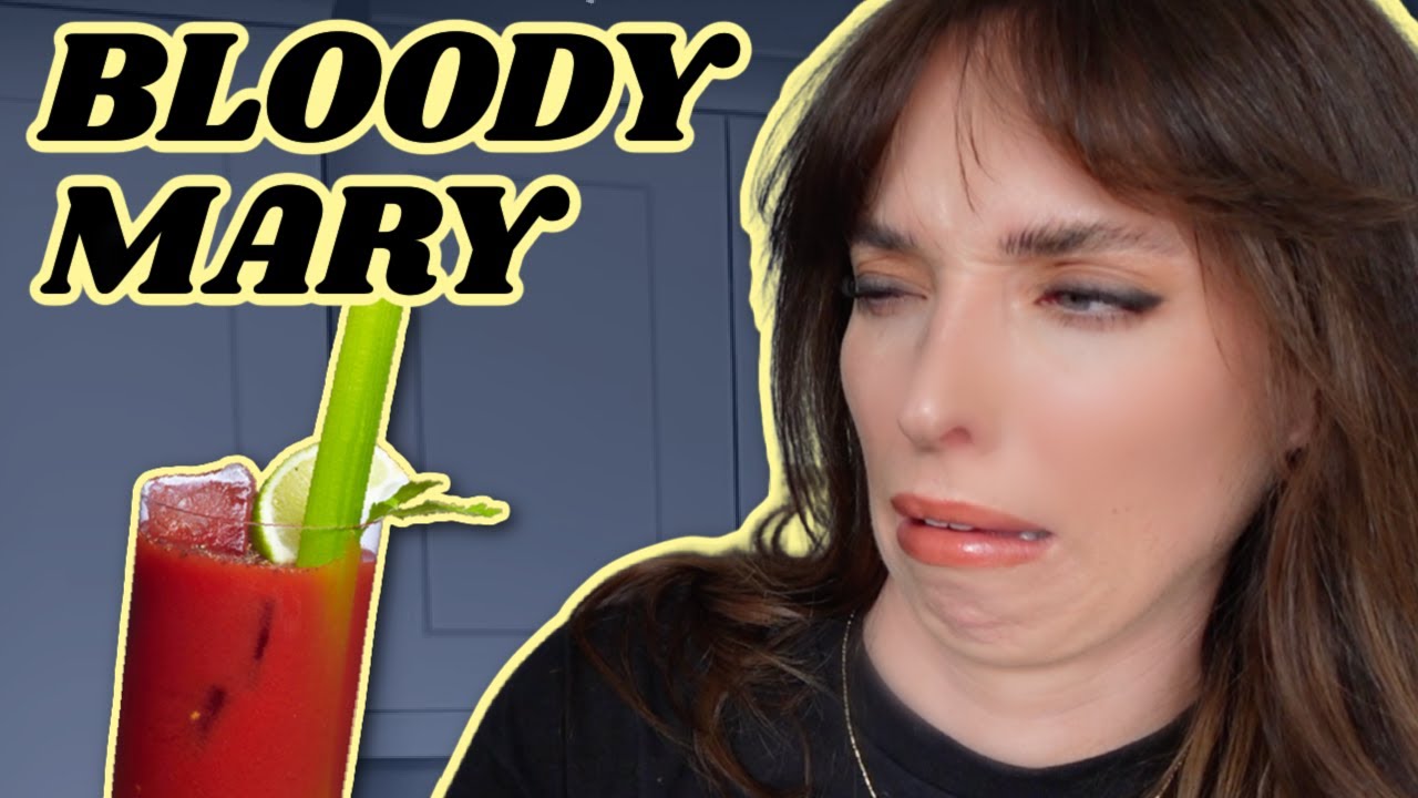 IRISH GIRL DRINKS A BLOODY MARY COCKTAIL FOR THE FIRST TIME | Vodka Hangover Cure | Ciara O Doherty