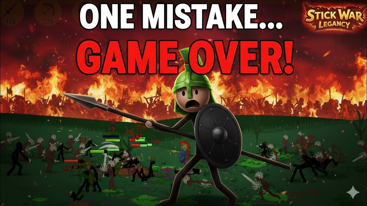 I Made ONE Mistake… and Lost Everything! 😭 | Stick War: Legacy