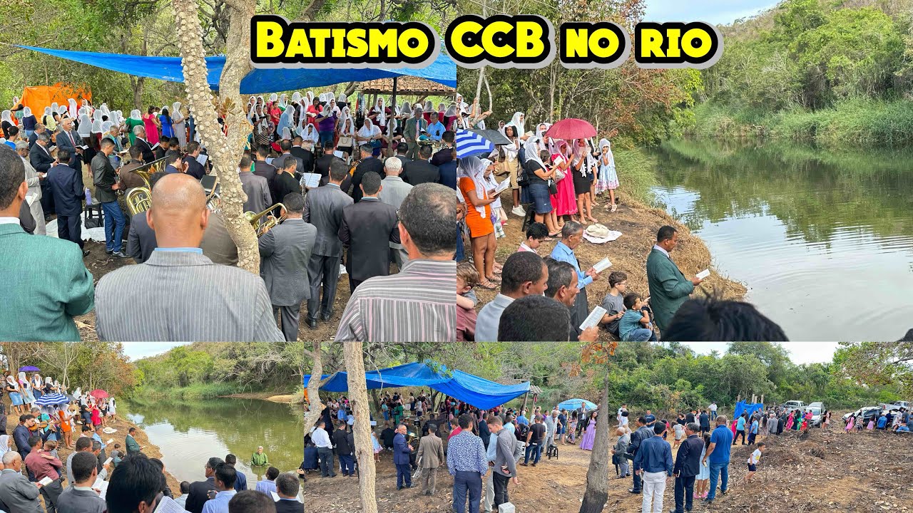 BATISMO CCB NO RIO