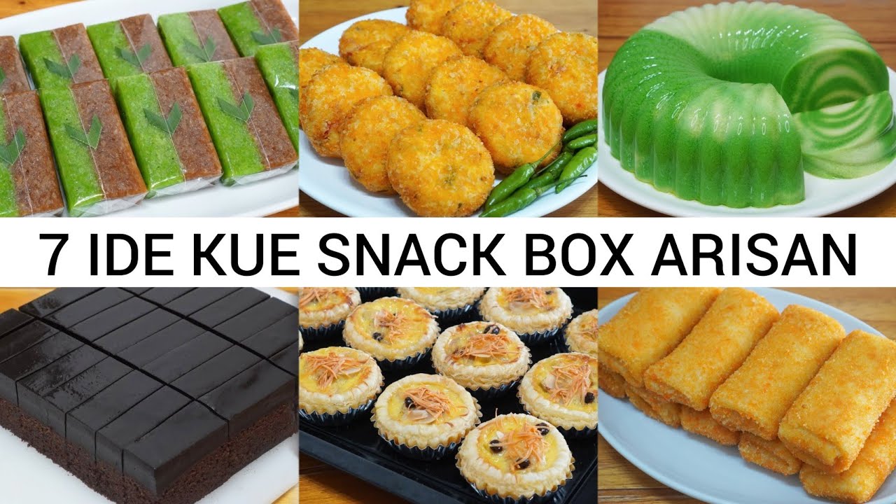 7 IDE KUE SNACK BOX UNTUK ARISAN, SETIAP BIKIN PASTI LANGSUNG LUDES