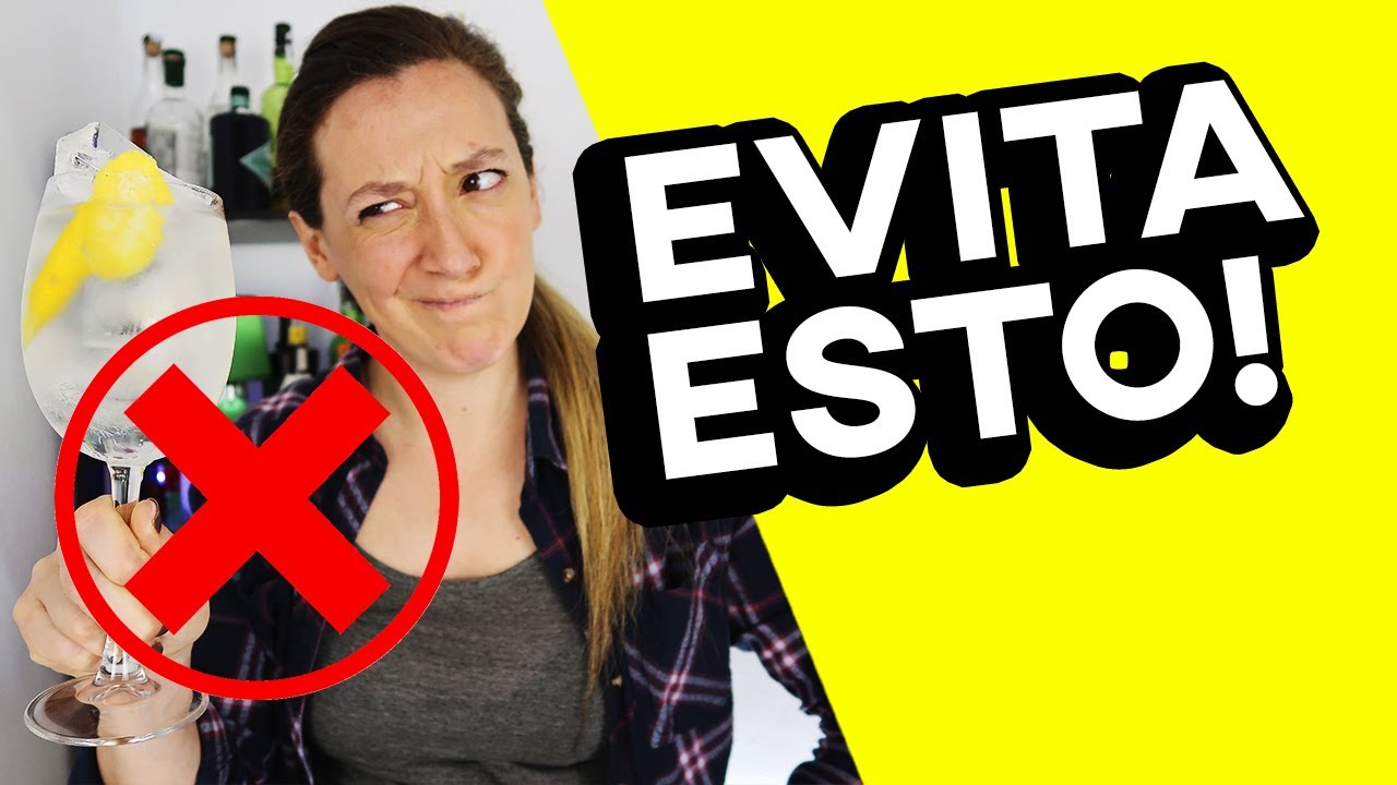 Como preparar un GIN TONIC con LIMÓN ❌ 3 ERRORES que DEBES EVITAR!!!