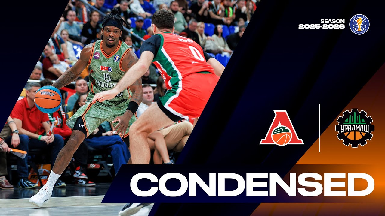 Lokomotiv Kuban vs Uralmash Condensed Game September, 28 | Season 2025-26