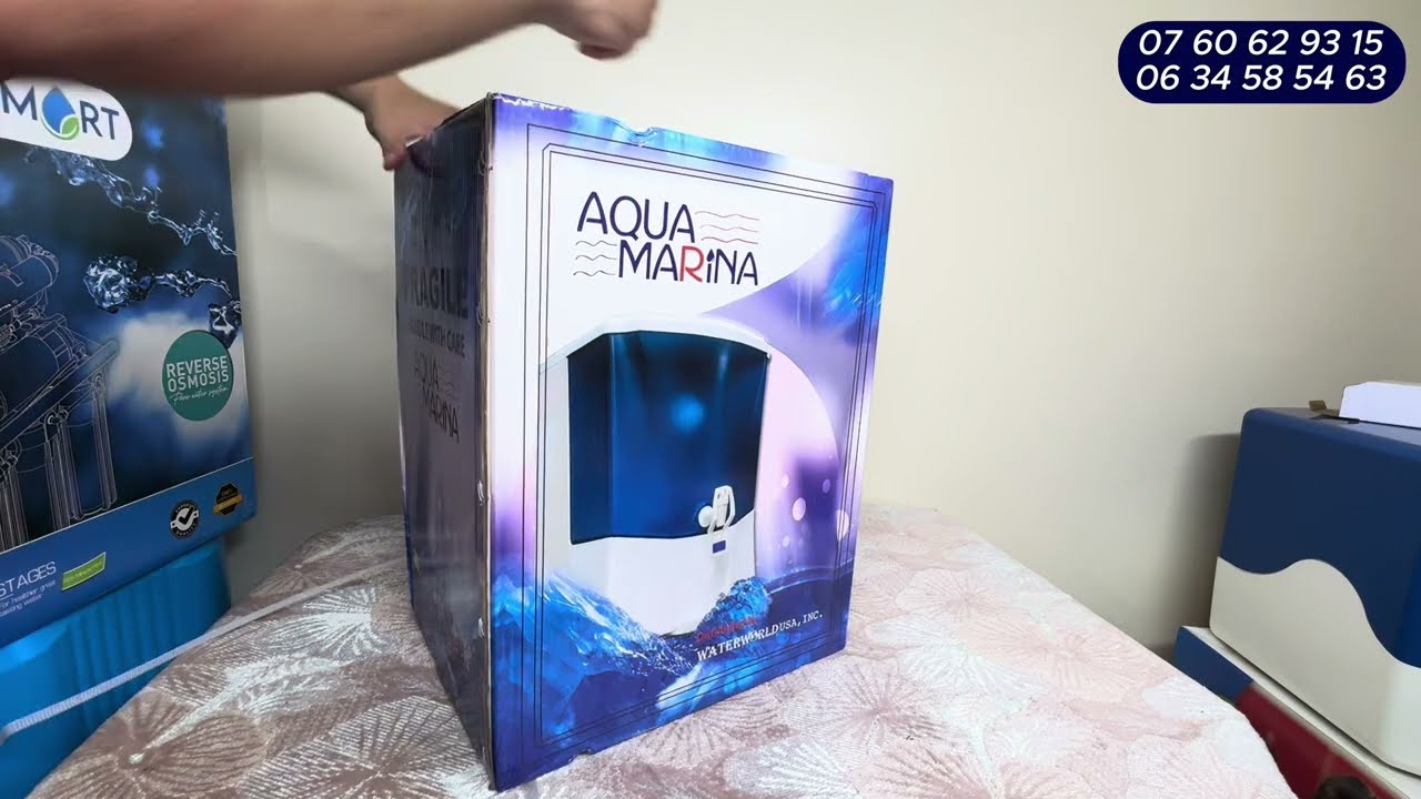 filter aqua marina 5 étapes تركيب فلتر أكوامرينا في 10 دقائق خطوة بخطوة وبطريقة سهلة