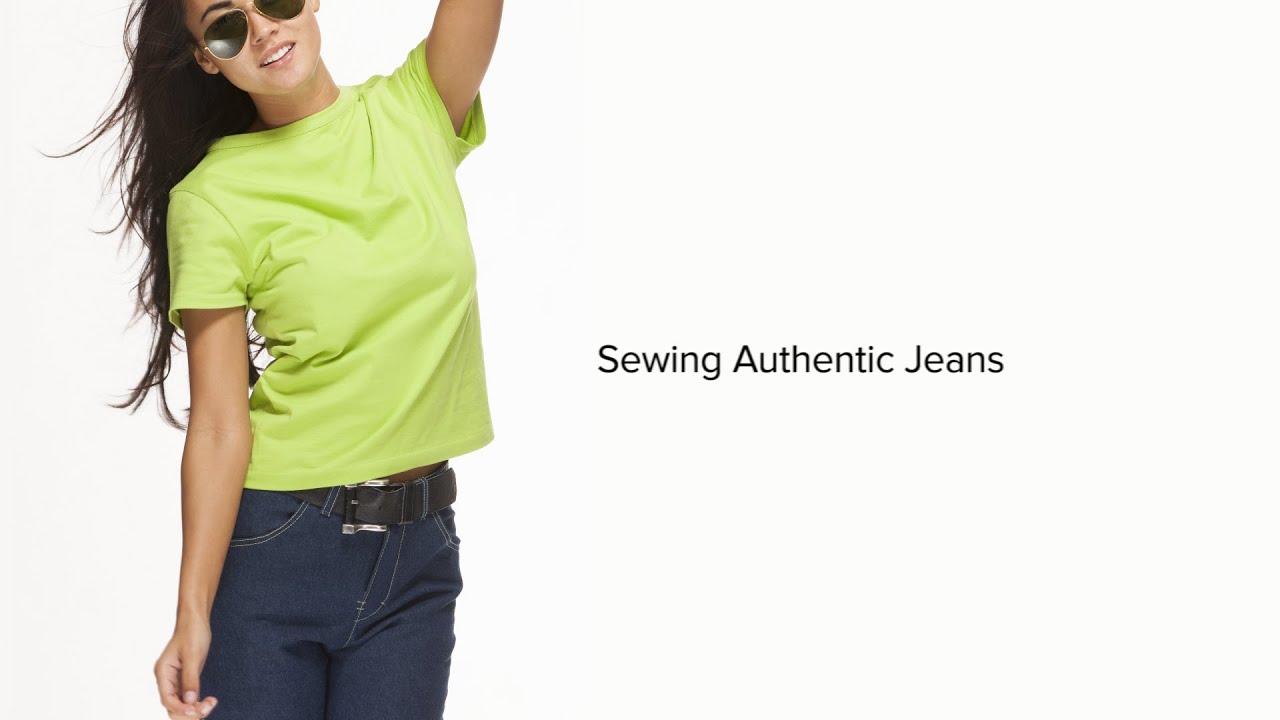 Sewing Jeans Part 14 - Final Episode, Press Stud Closure and We Are Finished
