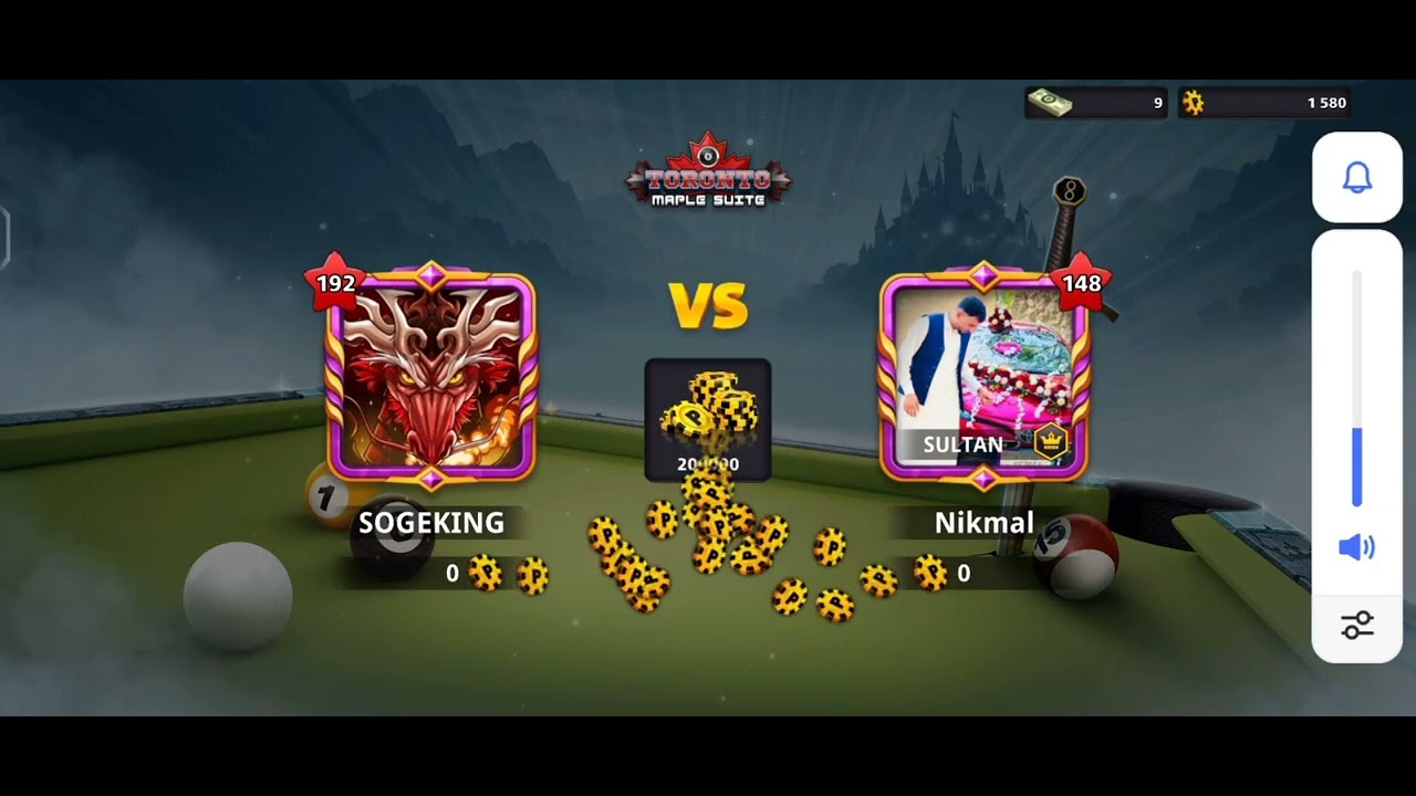 Everytime i tried to make coins miniclip shows its magic 🤣😅😅 in Toronto 