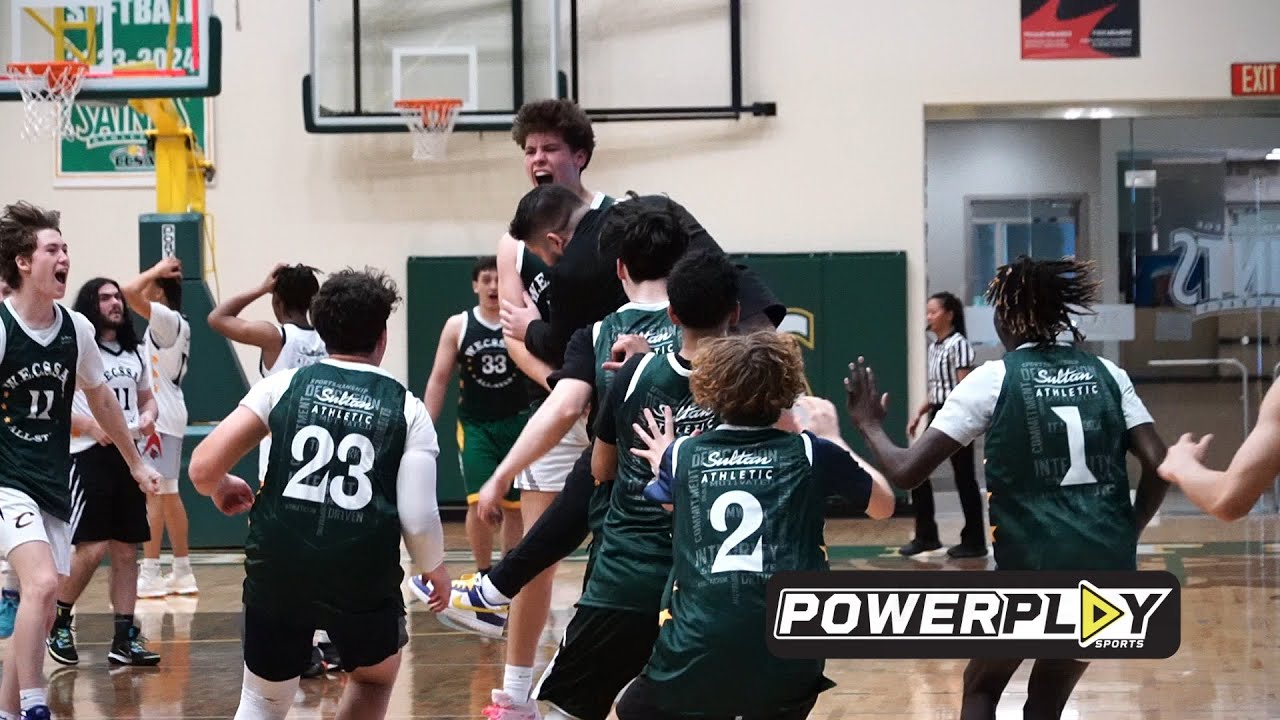 Andrew Chambers hits game winning buzzer beater